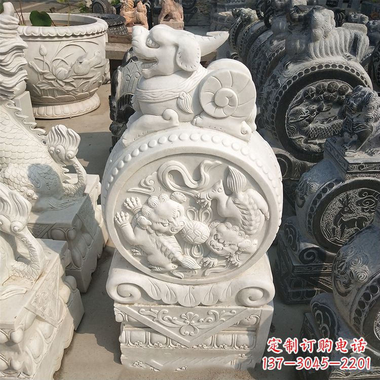 河南石门墩石雕