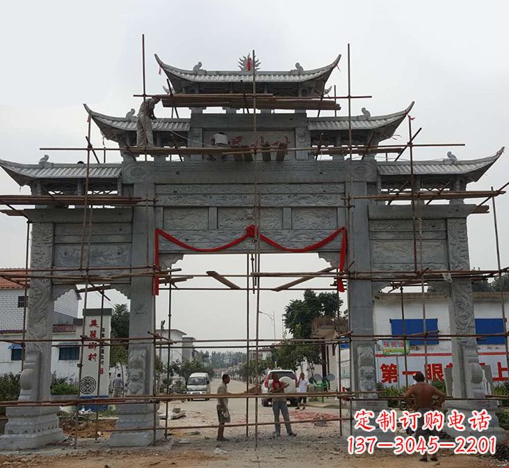 河南石牌坊雕塑