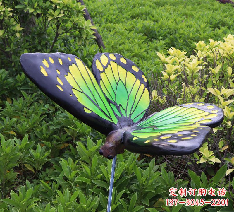 河南树脂仿真蝴蝶昆虫雕塑
