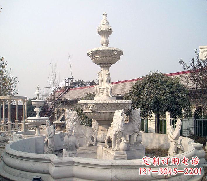 河南水钵喷泉雕塑