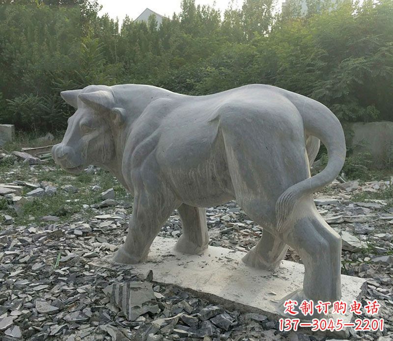 河南水牛雕公园动物雕塑
