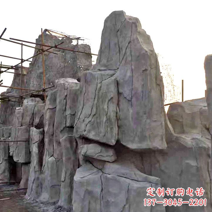 河南水泥塑石假山雕塑