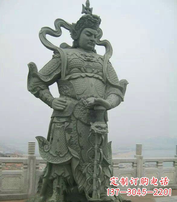 河南寺庙韦陀菩萨石雕
