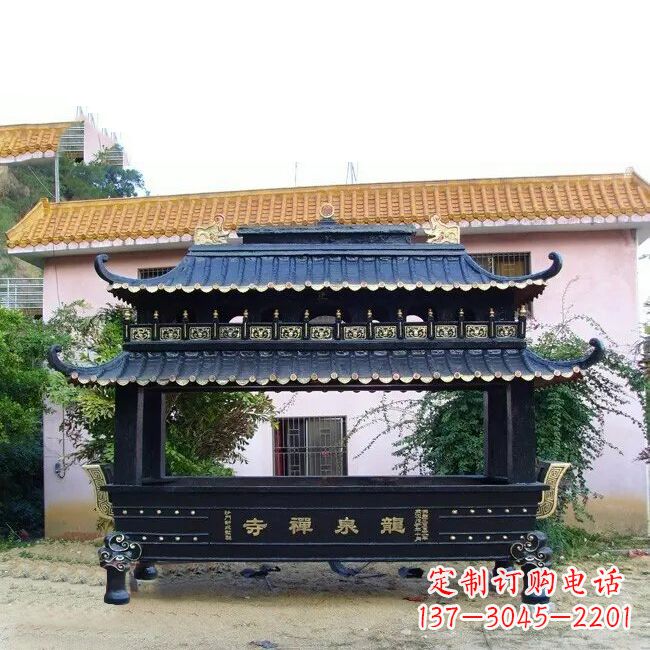 河南寺庙宗祠香炉雕塑