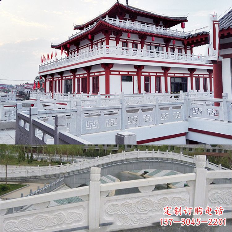 河南寺院石栏板