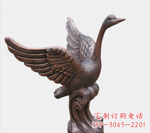 河南天鹅锻铜雕塑