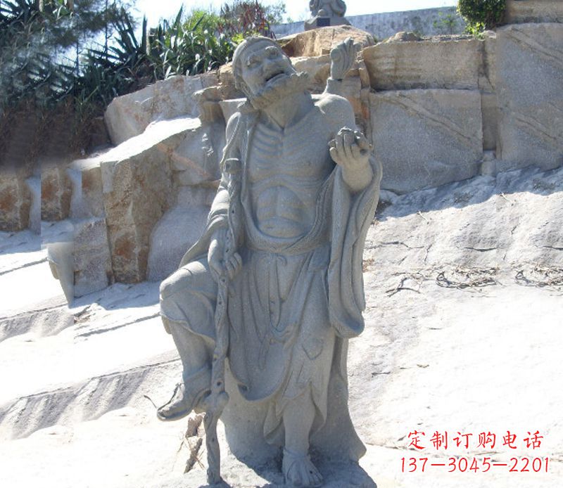 河南铁拐李八仙雕塑