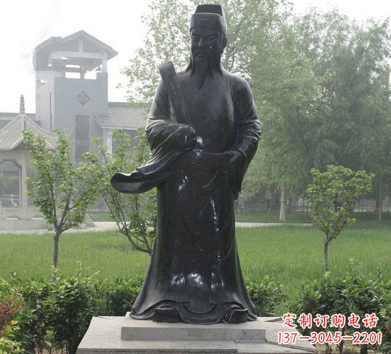 河南铜雕八仙曹国舅