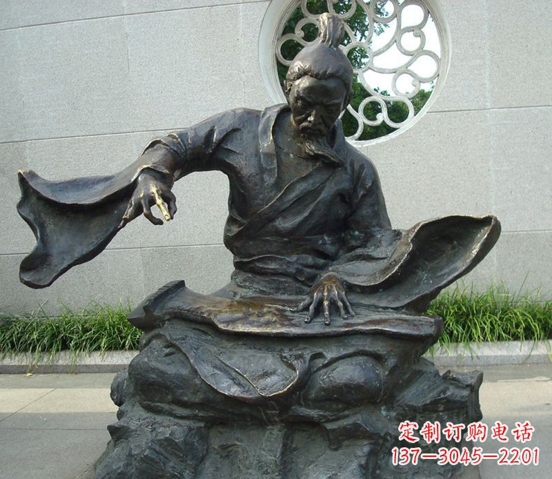 河南铜雕弹钢琴