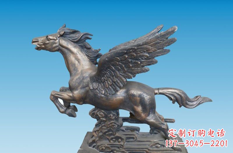 河南铜雕飞马222