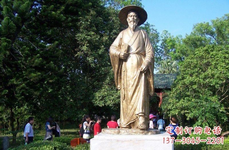 河南铜雕古代名人苏轼苏东坡
