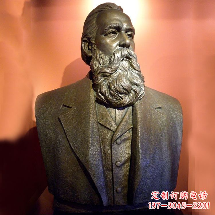 河南铜雕马克思雕塑