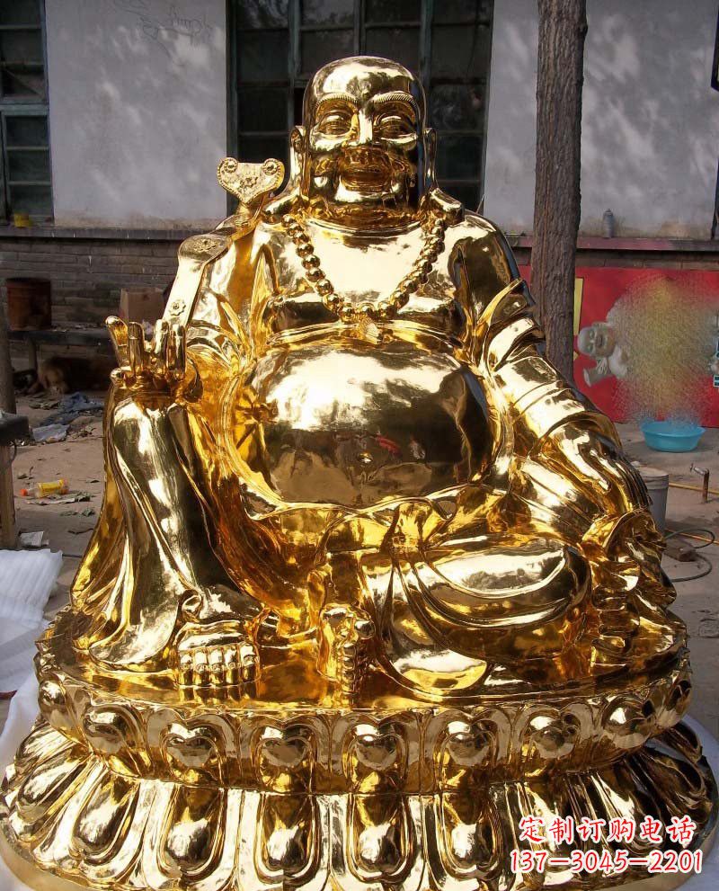 河南铜雕弥勒佛