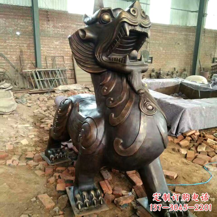河南铜雕貔貅镇宅辟邪