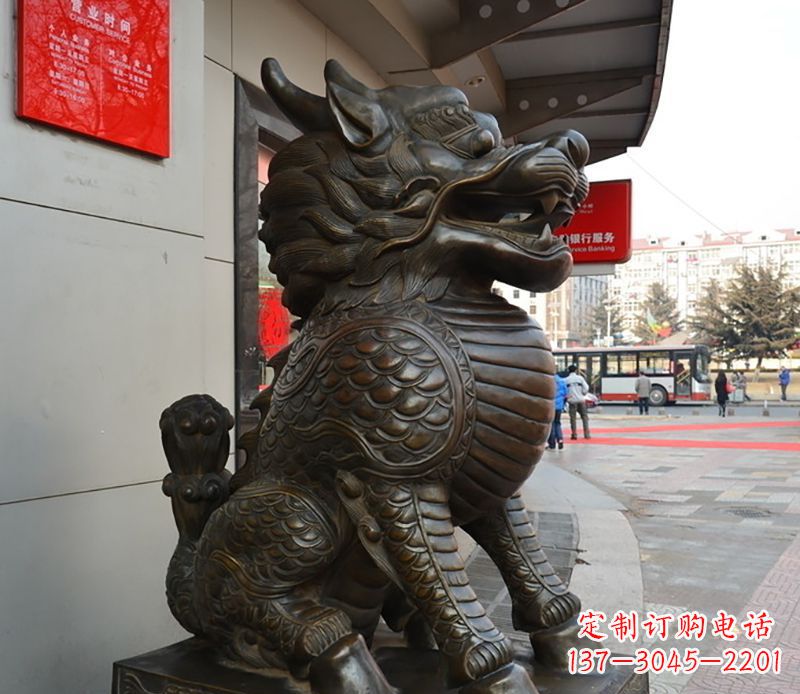 河南铜雕麒麟