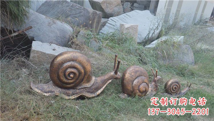 河南铜雕蜗牛