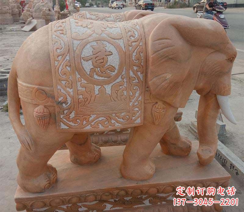 河南晚霞红如意动物大象
