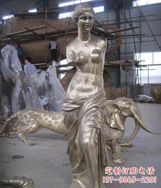 河南维纳斯西方人物铜雕