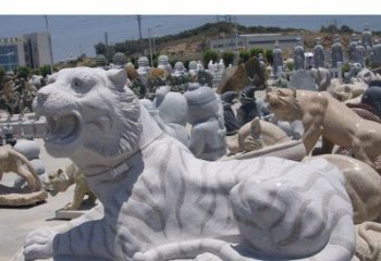 河南专业雕刻精美的老虎石雕