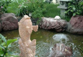 河南艺术化的鲤鱼雕塑，让你家的氛围变得更加温馨