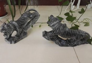 河南青石大型老虎雕塑是由中领雕塑设计制作的一…