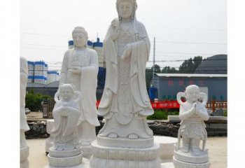 河南手工精美的观音塑像