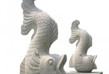 河南中领雕塑定制精美鲤鱼雕塑