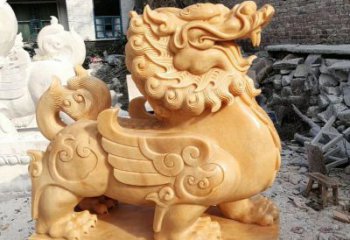 河南令人叹为观止的貔貅雕塑