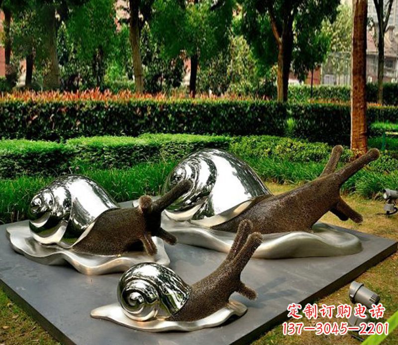 河南蜗牛雕塑不锈钢