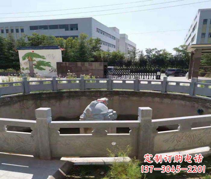 河南乌龟大型喷泉石雕