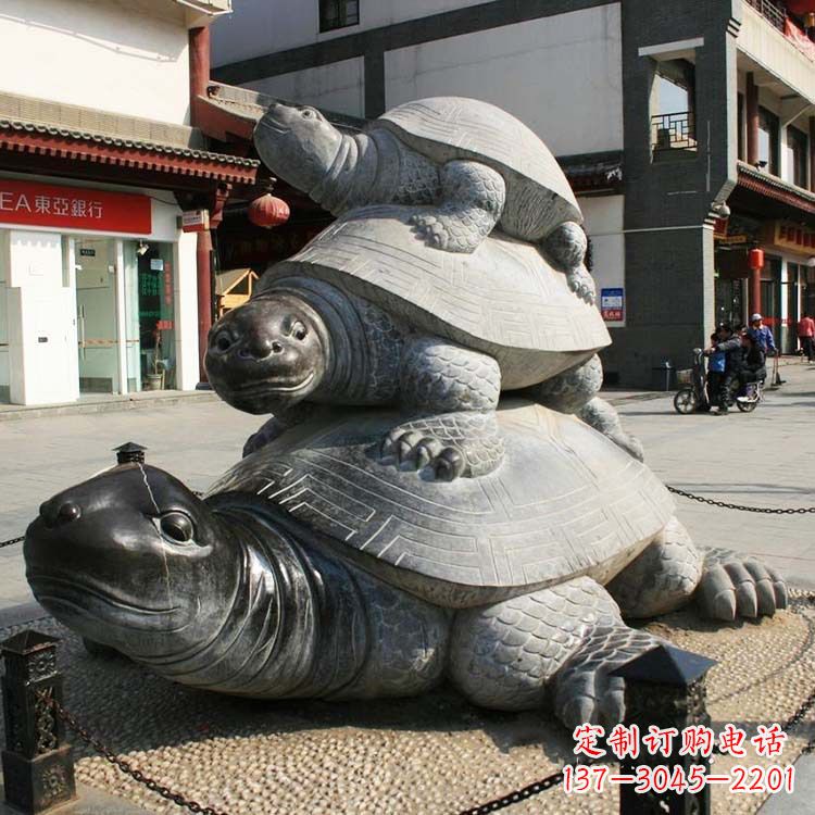 河南乌龟石雕图片