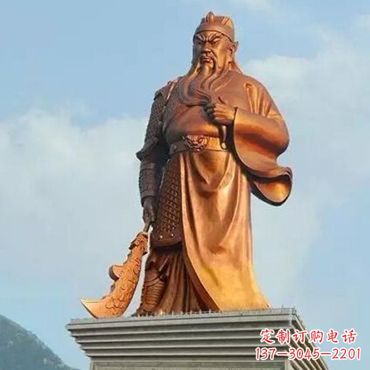 河南武圣关公雕像