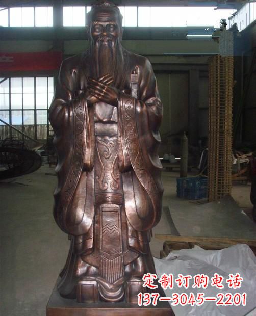 河南先师孔子雕塑