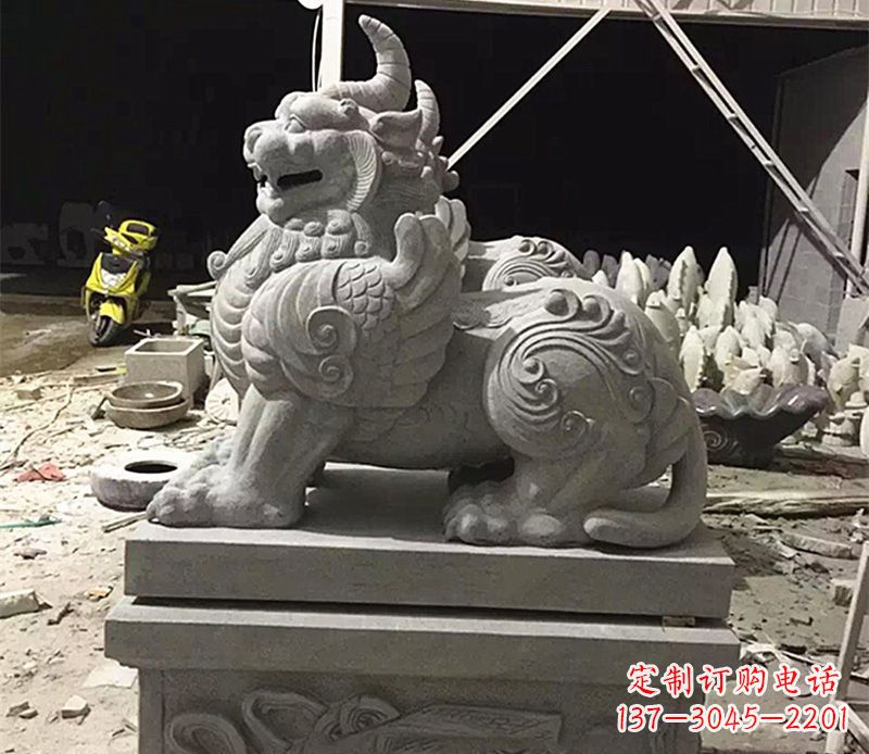 河南獬豸法院门口石雕