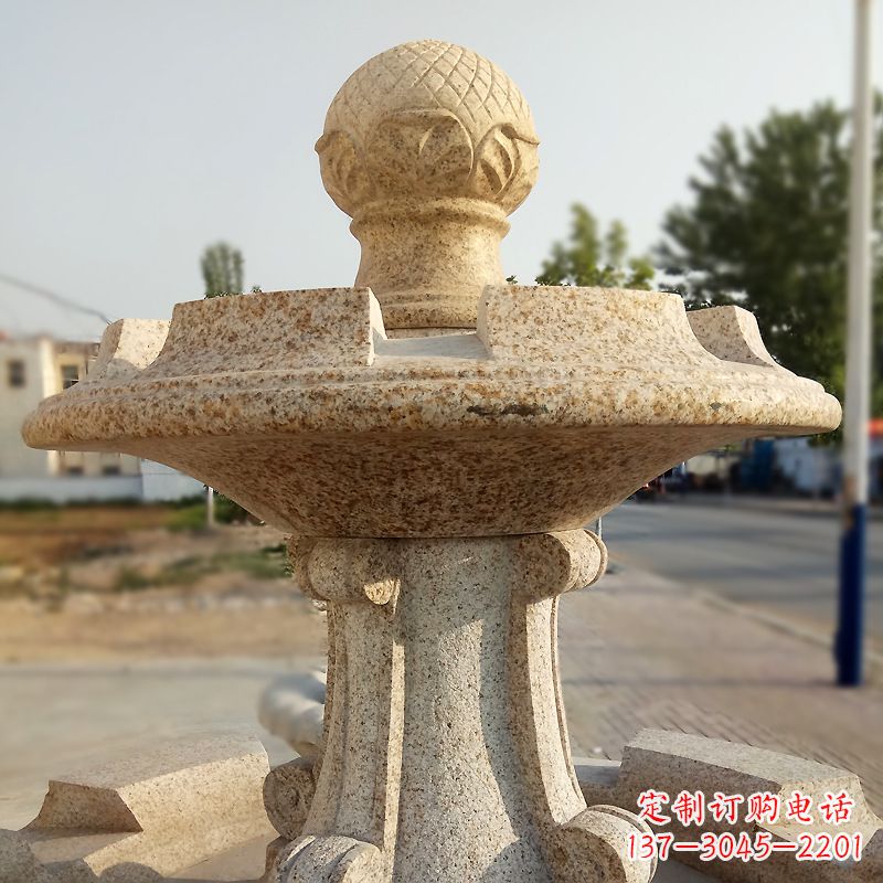 河南新型石雕风水球