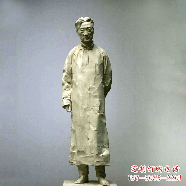 河南徐悲鸿雕塑像石雕历史名人雕像