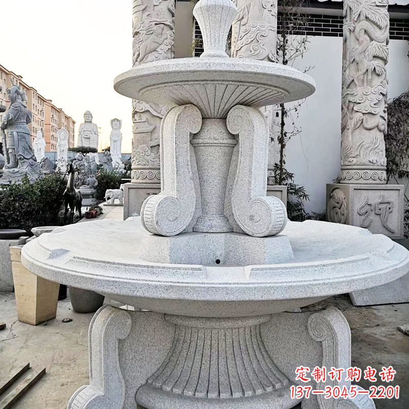 河南许愿池喷泉 石雕