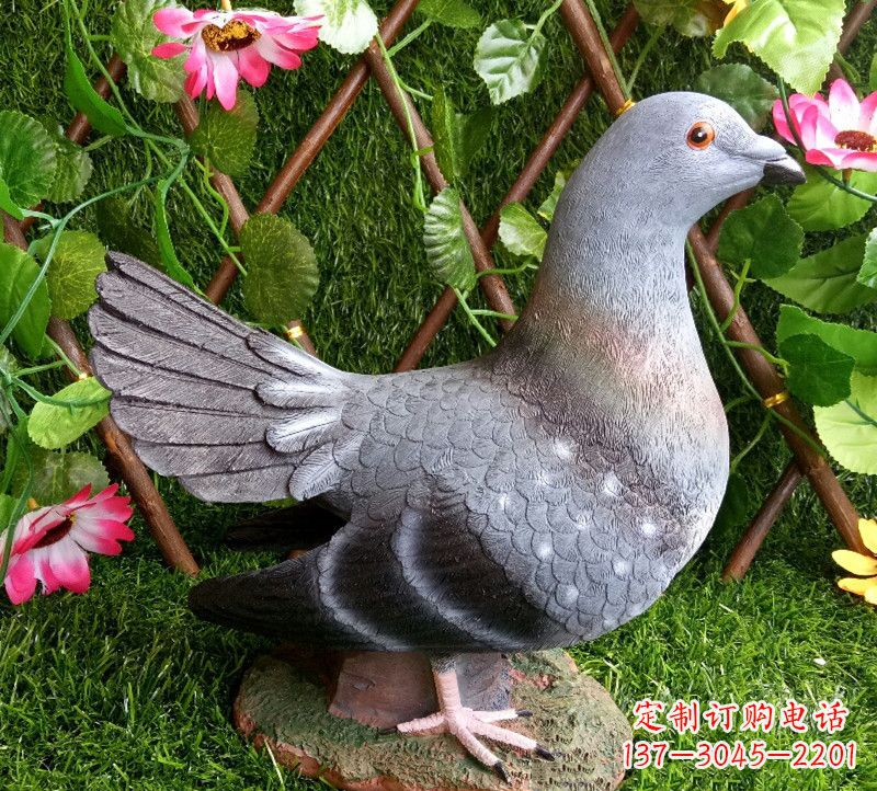 河南学生和平鸽雕塑