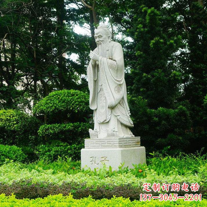 河南学校名人铜像雕塑 孔子铜像雕塑