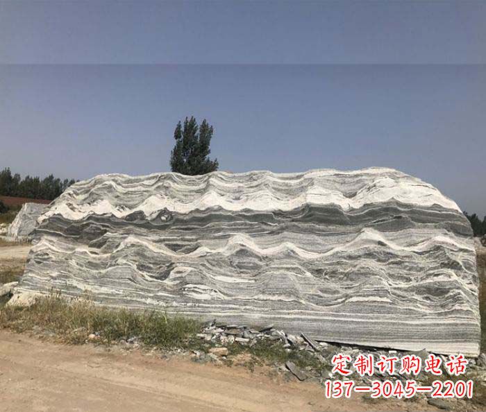 河南雪浪石假山公园景观石雕