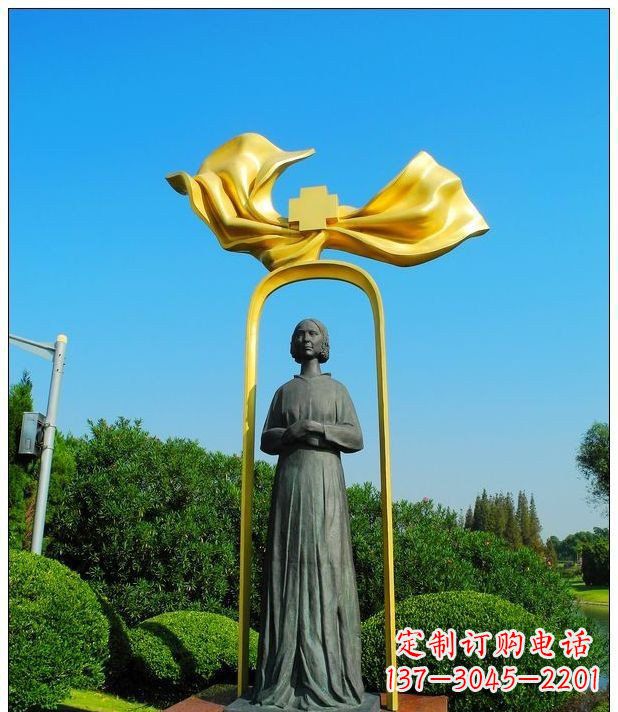 河南医院南丁格尔名人铜雕