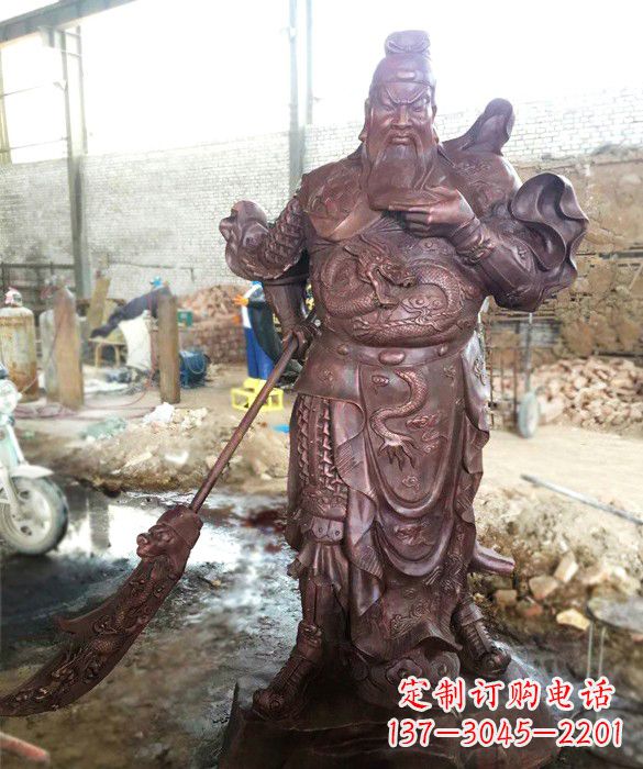 河南义薄云天关公像