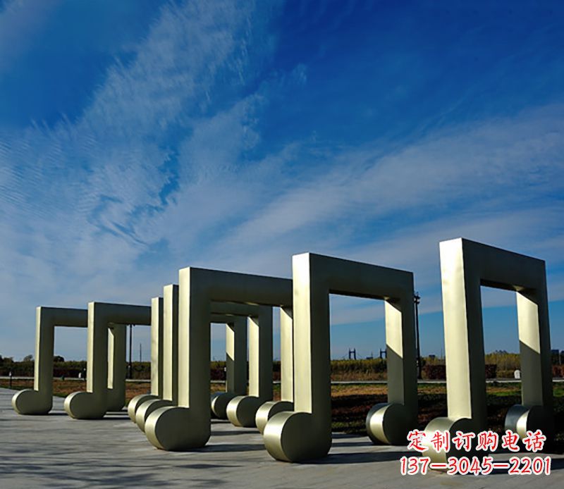 河南音符雕塑户外