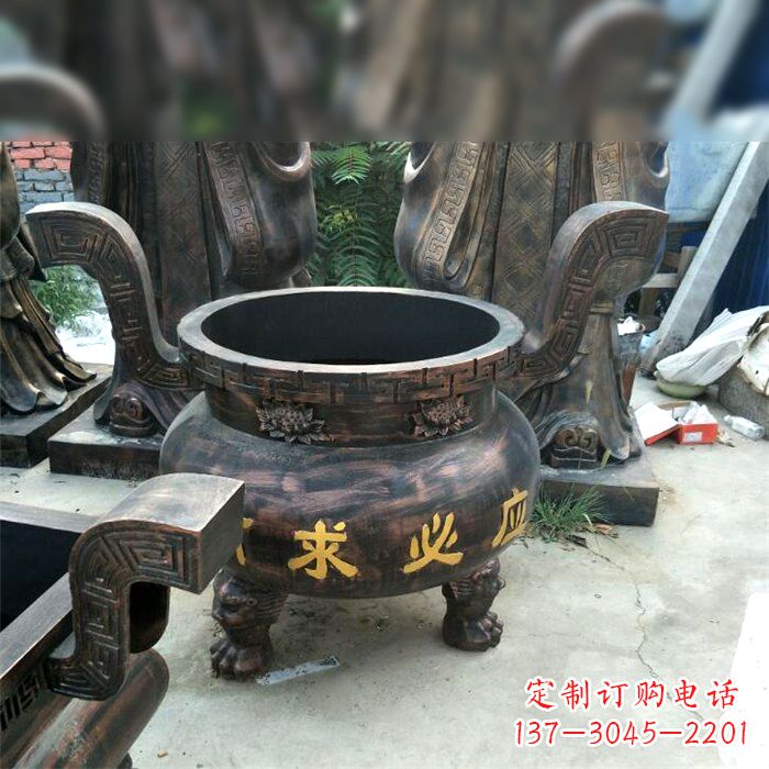 河南有求必应祈福铜雕香炉