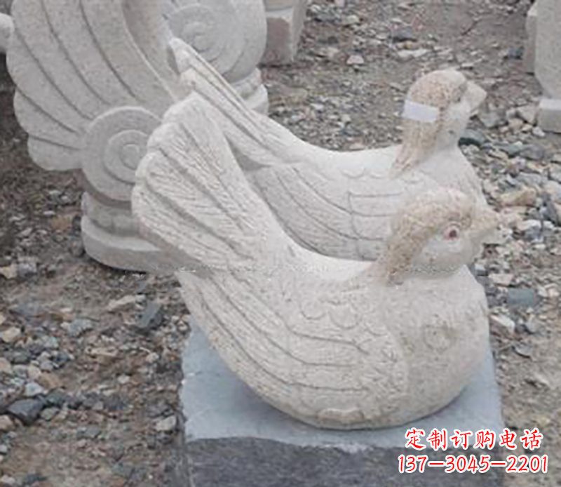 河南鸳鸯石雕