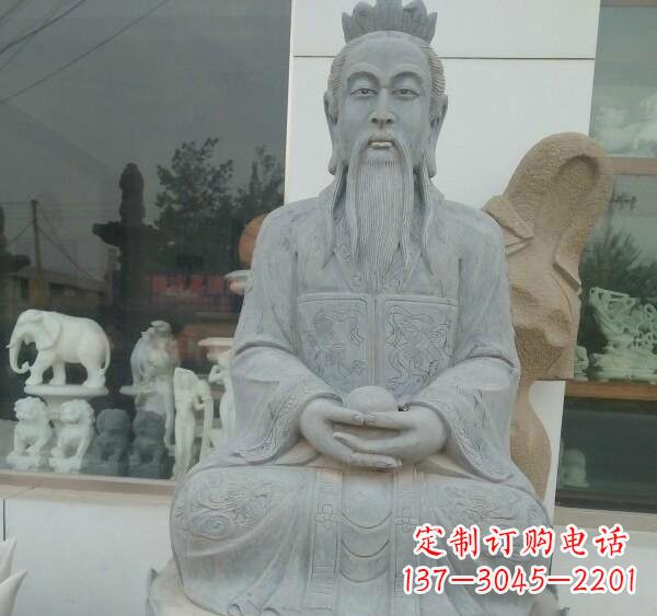 河南元始天尊神像石雕