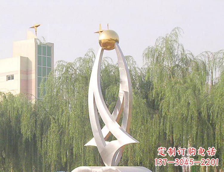 河南园林不锈钢创意书籍雕塑