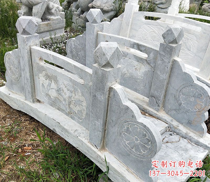 河南园林仿古石拱桥景观石雕 (2)