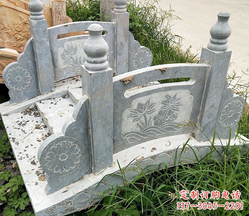 河南园林仿古石栏板景观石雕_1 (2)