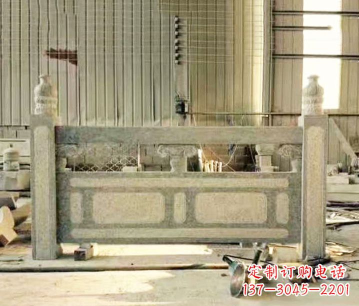 河南园林仿古石栏板景观石雕_2 (2)